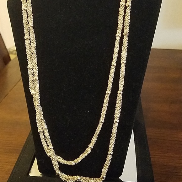 Jewelry - Long goldtone necklace